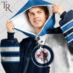 Personalized Nhl Winnipeg Jets Mix Jersey Blanket Hoodie