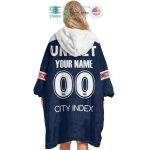 Best Personalized Nrl Sydney Roosters Blue Hooded Blanet Hoodie