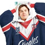 Best Personalized Nrl Sydney Roosters Blue Hooded Blanet Hoodie