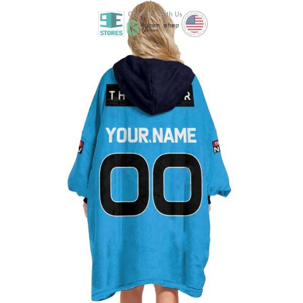 Best Personalized State Of Origin New South Wales Blues Logo Hooded Blanet Hoodie