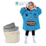 Best Personalized State Of Origin New South Wales Blues Logo Hooded Blanet Hoodie