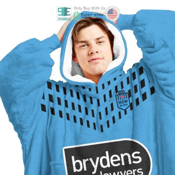 Best Personalized State Of Origin New South Wales Blues Nswrl Hooded Blanet Hoodie