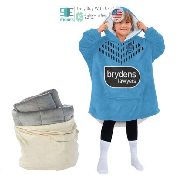 Best Personalized State Of Origin New South Wales Blues Nswrl Hooded Blanet Hoodie