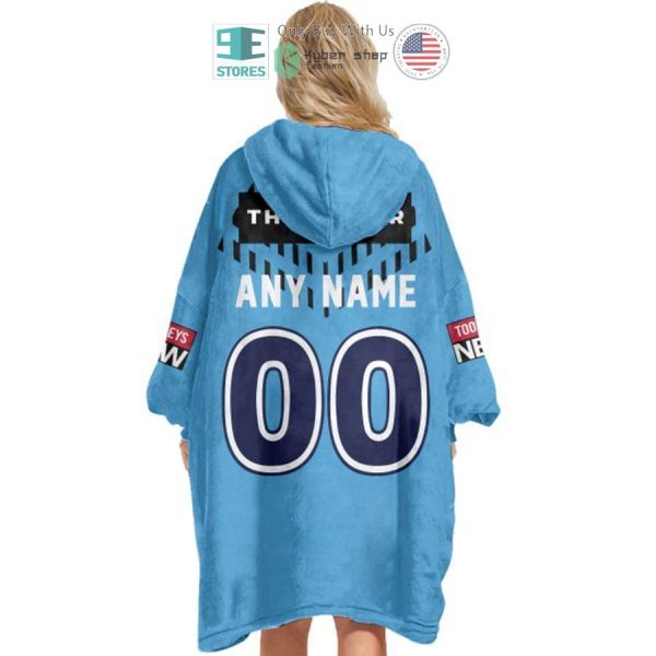 Best Personalized State Of Origin New South Wales Blues Nswrl Hooded Blanet Hoodie