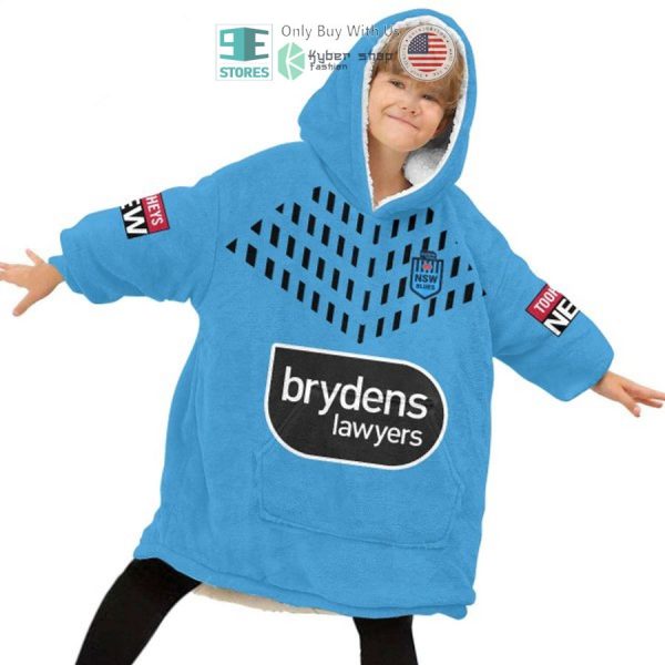 Best Personalized State Of Origin New South Wales Blues Nswrl Hooded Blanet Hoodie