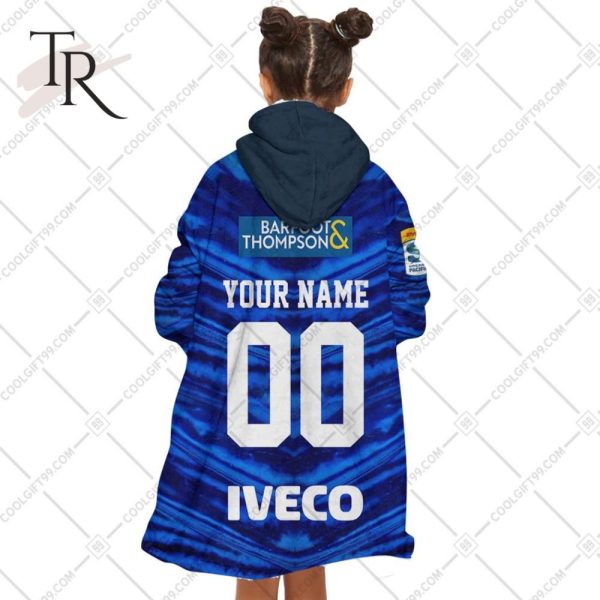 Personalized Super Rugby Blues Jersey Oodie, Flanket, Blanket Hoodie, Snuggie