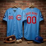 Chicago Cubs Blue Alternate Uniform 2025 Baseball Jersey