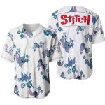 Stitch Baseball Jersey - Cute Blue Alien Design, Comfortable & Stylish, Perfect Gift!