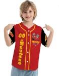 Custom Lightning Mcqueen Racing Jersey - Personalized Kids T-Shirt With Name & Number