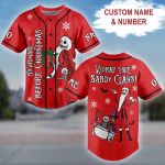 Customizable Nightmare Before Christmas Jersey – Perfect Holiday Gift For Fans!
