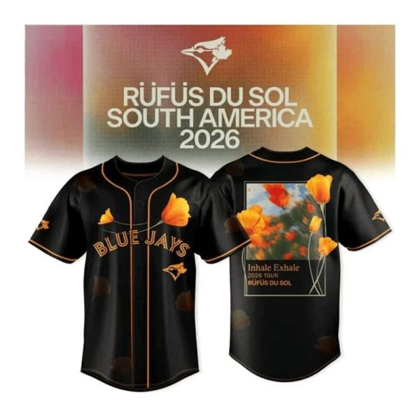 Toronto Blue Jays X Rufus Du Sol South America Jersey Jays Merch Gifts For Fans