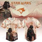 Toronto Blue Jays X Star Wars Darth Vader Samurai Lord Baseball Jersey