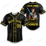 Toronto Blue Jays X Star Wars This Mom Has The Force Baseball Jersey