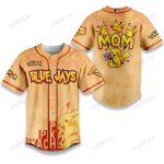 Toronto Blue Jays Pikachu Mom Art Baseball Jersey