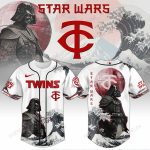 Minnesota Twins X Star Wars Darth Vader Japanese Aesthetic Baseball Jersey