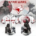 Toronto Blue Jays X Star Wars Darth Vader Japanese Aesthetic Baseball Jersey