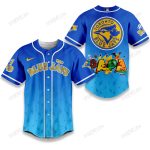 Toronto Blue Jays Lightning Effect €“ "Papa" Pokemon Graphic Baseball Jersey