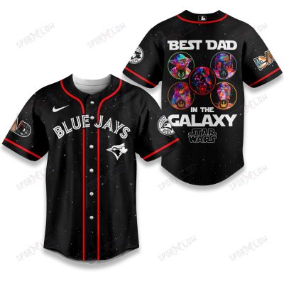 Toronto Blue Jays X Star Wars The Chosen Dad Father'S Day Baseball Jersey
