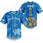 Toronto Blue Jays X Pokemon Ultimate Dad Edition Baseball Jersey