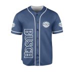Busch Light Baseball Jersey – Stylish Blue Fan Apparel For Beer Lovers