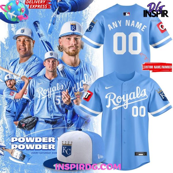 2025 Kansas City Royals Powder Blue Baseball Jersey
