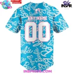 2025 Rangers X Barbie Night Game Blue Jersey