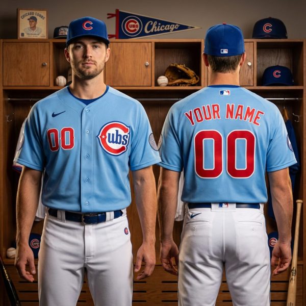 Chicago Cubs Blue Alternate Uniform 2025 Baseball Jersey