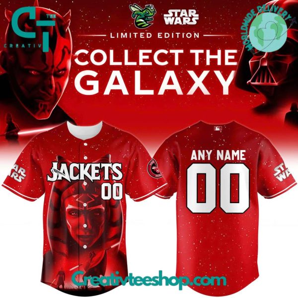 Augusta Greenjackets X Star Wars Baseball Jersey 2025