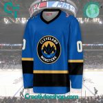 Ahl Cleveland Monsters 2024 Blue Hockey Jersey