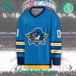 Ahl Springfield Thunderbirds 2024 Blue Hockey Jersey