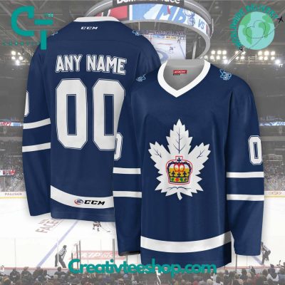 Ahl Toronto Marlies 2024 Blue Hockey Jersey