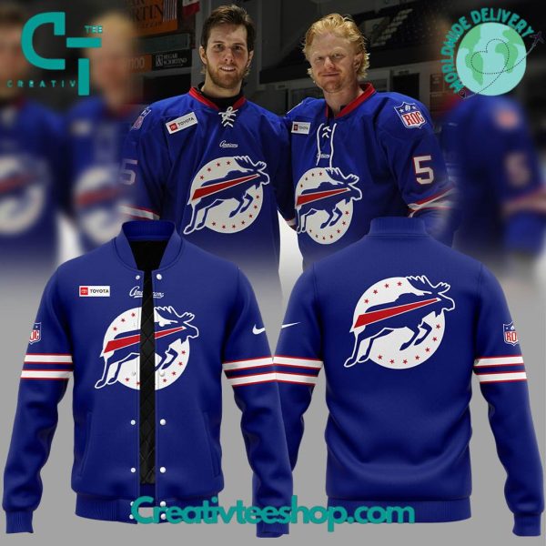 Rochester Americans Bills Day Uniform Special Baseball Jacket