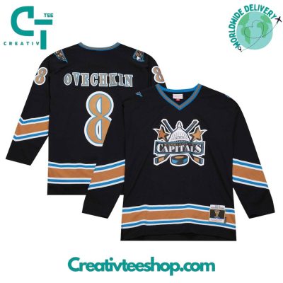 Alexander Ovechkin Washington Capitals Mitchell Ness 200506 Blue Line Hockey Jersey