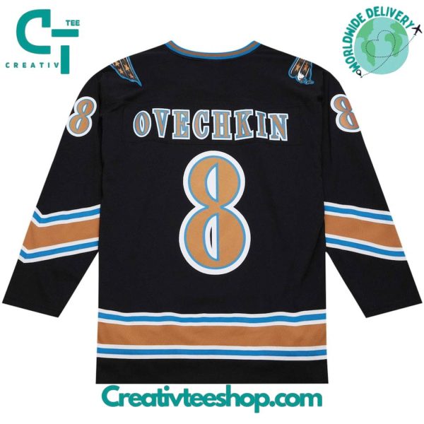 Alexander Ovechkin Washington Capitals Mitchell Ness 200506 Blue Line Hockey Jersey