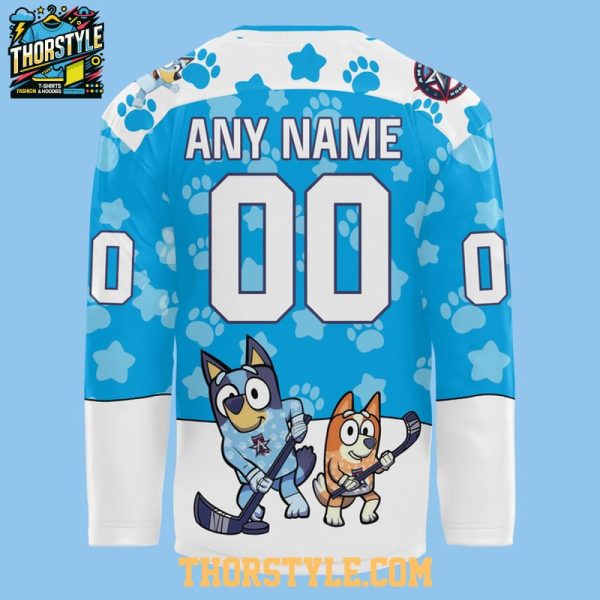Allen Americans X Bluey Day 2026 Personalized Hockey Jersey