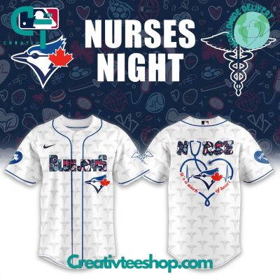 Toronto Blue Jays X Nurses Night Special Baseball Jersey