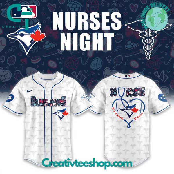 Toronto Blue Jays X Nurses Night Special Baseball Jersey