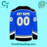 Biloxi Breakers Special New 2025 Blue Custom Hockey Jersey