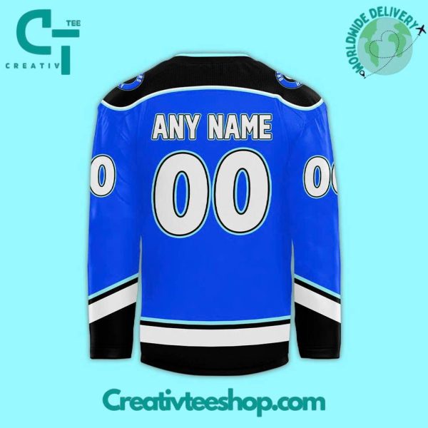 Biloxi Breakers Special New 2025 Blue Custom Hockey Jersey