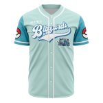 Stylish Pokémon Blizzards Baseball Jersey - Cool Blue Design For Fans