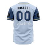 Blue Roses Black Clover Baseball Jersey