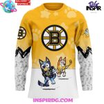 Boston Bruins Bluey And Bingo Special Jersey