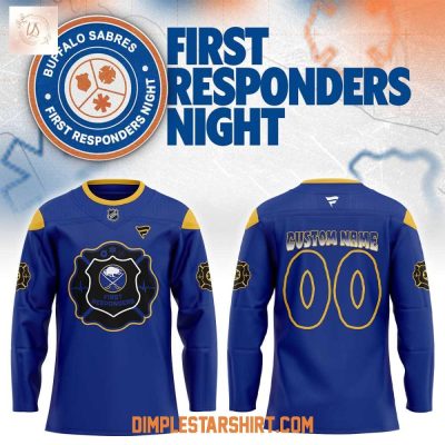 Buffalo Sabres First Responders Night 2026 Blue Jersey