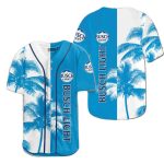 Busch Light Palm Tree Baseball Jersey – Cool Blue Summer Vibe