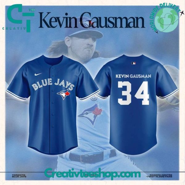 Toronto Blue Jays X Kevin Gausman Special Baseball Jersey