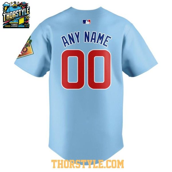 Chicago Cubs 2026 Spring Training Blue Personalized Baseball Jersey