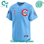 Chicago Cubs Baby Blue 2Nd Alternate Limited Edition Baseball Jersey