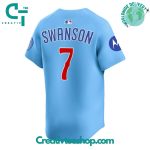 Chicago Cubs Baby Blue 2Nd Alternate Limited Edition Baseball Jersey