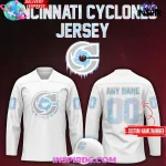 Cincinnati Cyclones Ice-Blue Special Hockey Jersey