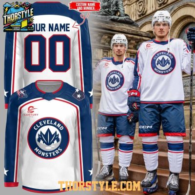 Cleveland Monsters X Columbus Blue Jackets Night 2026 Hockey Jersey